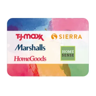 $10.00 USD TJ MAX Gift Card