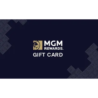 $50.00 USD MGM Resorts Gift Card