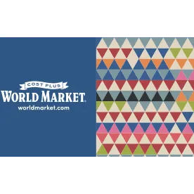 $100.00 USD World Market Gift Card