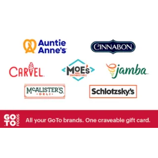 $19.48 USD GoTo Brands Gift Card 
