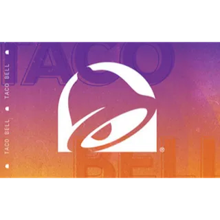 $25.00 USD Taco Bell Gift Card