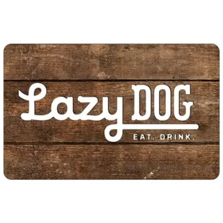 $3.03 USD Lazy Dog Gift Card