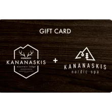 $100.00 CAD Kanaskis Nordic Spa CANADA Gift Card