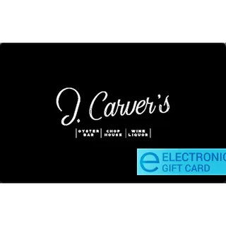 $100.00 USD J. Carver Oyster Bar & Chophouse Gift Card 