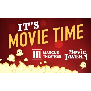 $50.00 USD Marcus Theatres Gift Card 