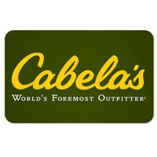 $1.70 USD Cabela's Gift Card 