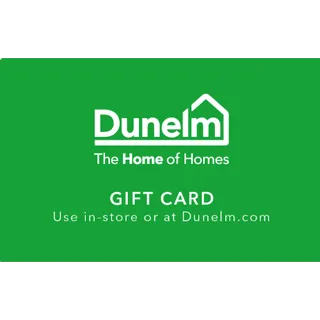 £20.00 GBP Dunelm UK Gift Card
