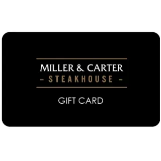 £5.00 GBP Miller&Carter Steakhouse UK Gift Card