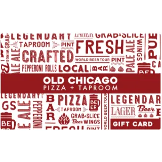 $12.04 USD Old Chicago Pizza+Taproom Gift Card