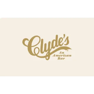 $150.00 USD Clyde's Gift Card 
