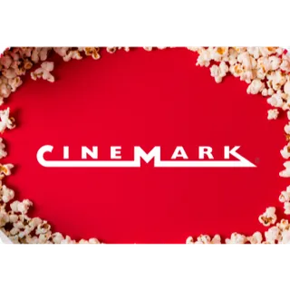 $75.00 USD Cinemark Gift Card