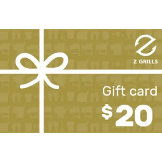 $20.00 USD Z Grills Gift Card