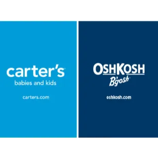 $20.00 USD Carter's Gift Card 