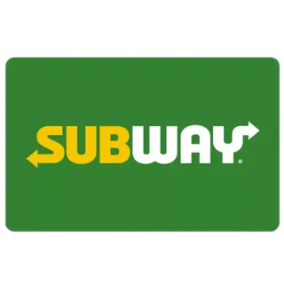 $2.00 USD Subway Gift Card 