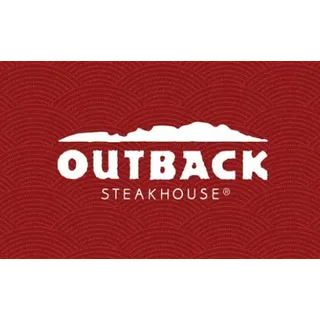 $25.00 USD Outback Gift Card 