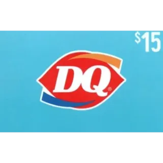 $10.00 USD DQ Gift Card 