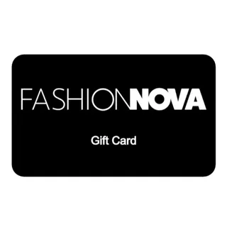 $12.57 USD Fashion Nova Gift Card