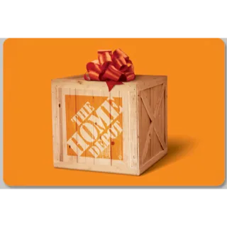 $55.00 USD The Home Depot Gift Card 