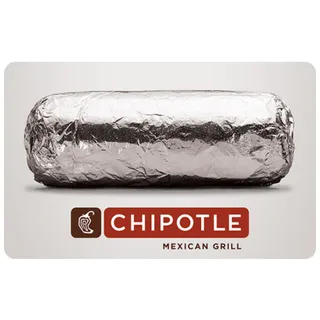 $25.00 USD Chipotle Gift Card