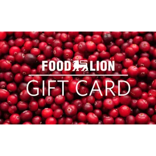 $2.40 USD Food Lion Gift Card 