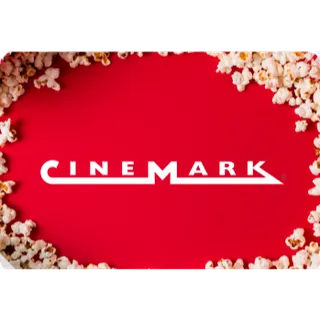 $24.00 USD Cinemark Gift Card 