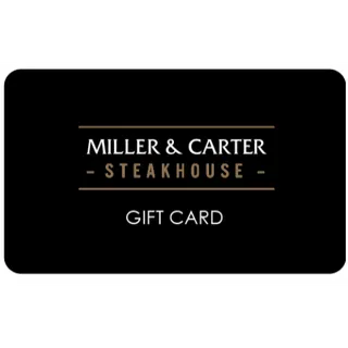 £15.40 GBP Miller&Carter UK Gift Card