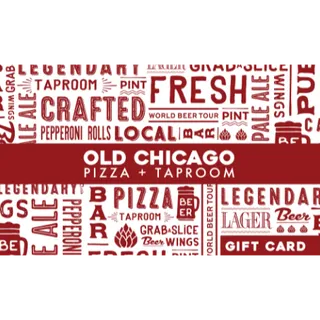 $20.00 USD Old Chicago Pizza Gift Card 