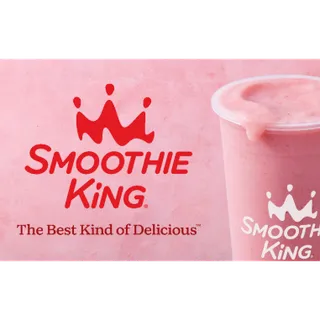 $2.12 USD Smoothie King Gift Card