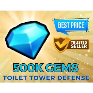 Selling 500k gem TTD cheapest 