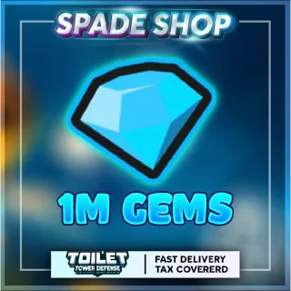 1M GEMS - TOILET TOWER DEFENSE