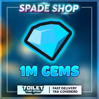 5M Toilet Tower Defense Gems