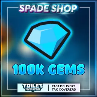 100k GEMS - TOILET TOWER DEFENSE