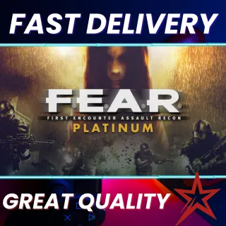 𝐅.𝐄.𝐀.𝐑 𝐏𝐥𝐚𝐭𝐢𝐧𝐮𝐦 𝐄𝐝𝐢𝐭𝐢𝐨𝐧