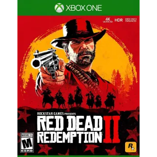 Red Dead Redemption 2 [Microsoft Xbox One, X|S] [Full Game Key] [Region: U.S.] [Instant Delivery]