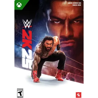 WWE 2K25 [Xbox One, Series X|S] [Xbox Live Game Key] [Region: U.S.] [Instant Delivery]