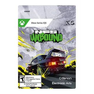 Need for Speed: Unbound [Xbox Series X|S] [Xbox Live Game Key] [Region: U.S.] [Instant Delivery]
