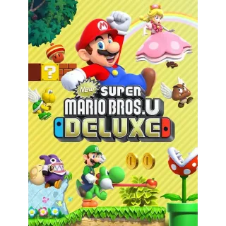 New Super Mario Bros. U Deluxe [Nintendo Switch] [Game Key] [Region: U.S.] [Instant Delivery]