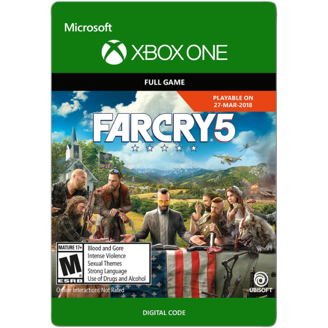 Far Cry 5 Farcry 5 Microsoft Xbox One Full Game Key Region