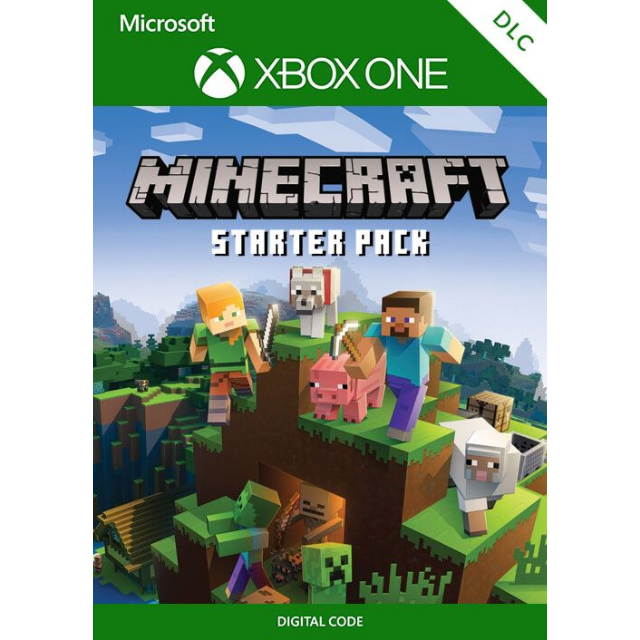 minecraft starter pack xbox one