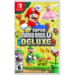 New Super Mario Bros U Deluxe [Nintendo Switch] [Full Game Key] [Region: U.S.] [Instant Delivery]