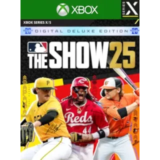 MLB The Show 25 - Digital Deluxe Edition [Xbox Series X|S] [Xbox Live Game Key] [Region: U.S.] [Instant Delivery]