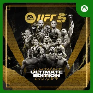 UFC 5 - Ultimate Edition [Xbox Series X|S] [Xbox Live Game Key] [Region: U.S.] [Instant Delivery]