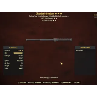 Disorderly Conduct(Survival Weapon)