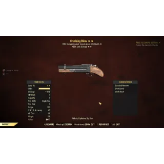 Crushing Blow(Survival Weapon)