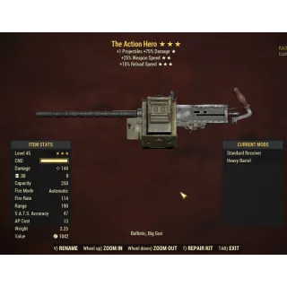 The Action Hero(Survival Weapon)