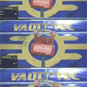 Nuka cola 6 pack set