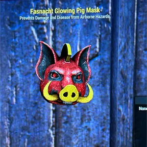glowing pig