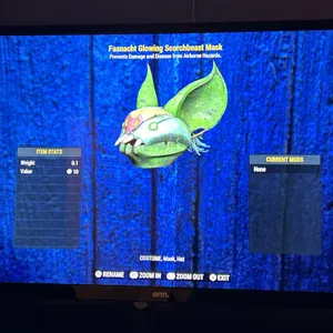 Glowing scorchedbeast