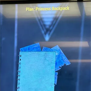 Princess backpack plan