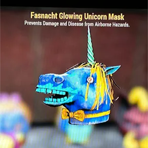 glowing unicorn mask